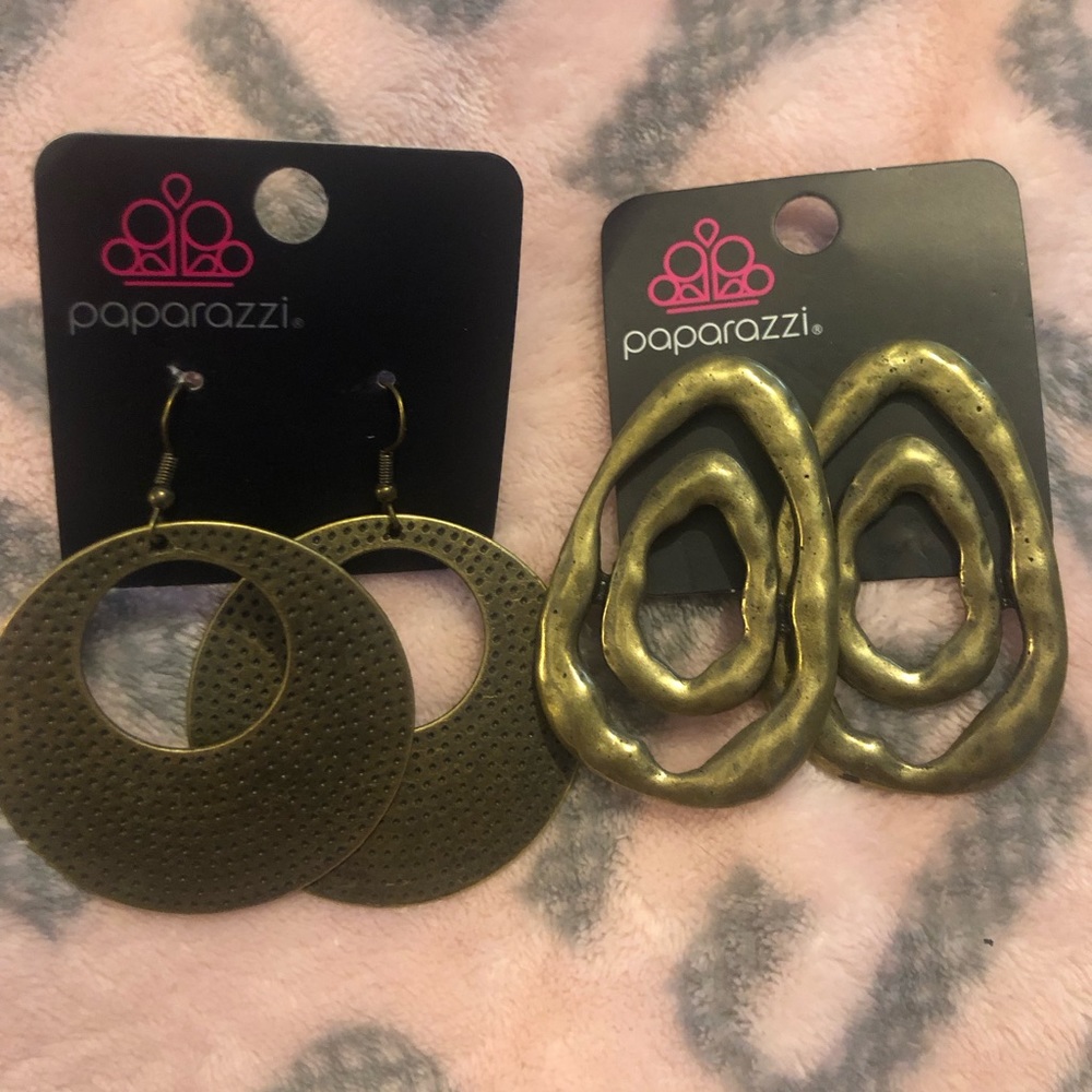 Brass/bronze earring bundle